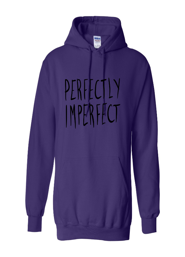 Perfectly Imperfect Navy Hoodie