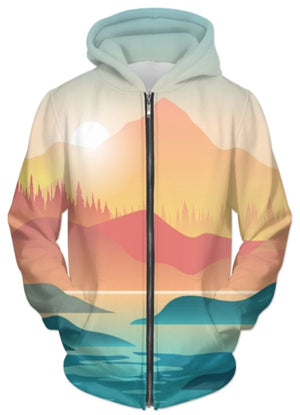 Kayak Hoodie with Zip