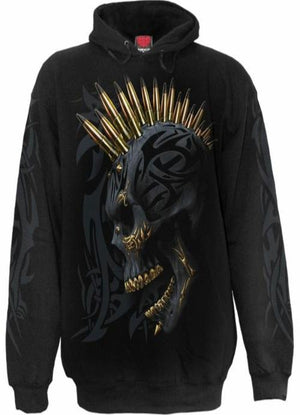 Black Gold Skulls - Black Hoodie