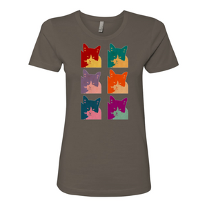 Cat's Today 6-Panel Pop Art T-shirt Design