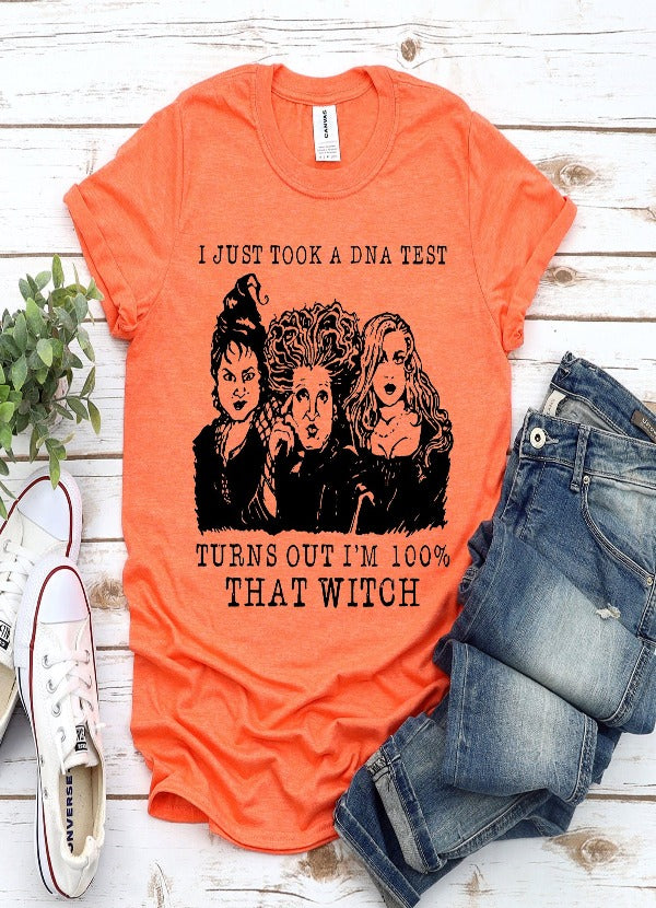 I'm 100% Witch Halloween T-shirt