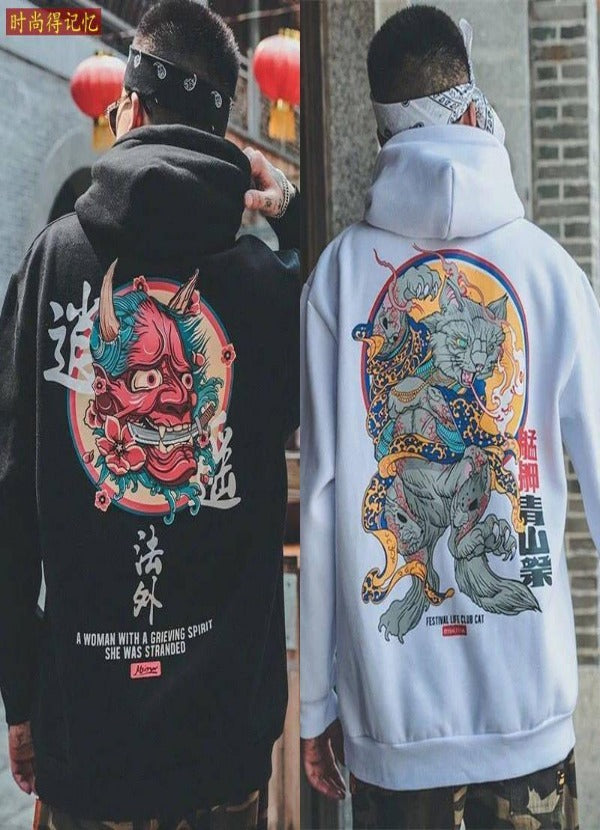 Japanese Style Devil Hoodie