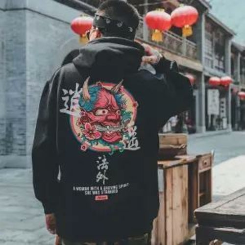 Japanese Style Devil Hoodie