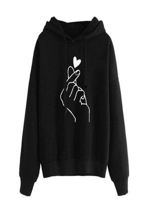 Finger Heart Hoodie