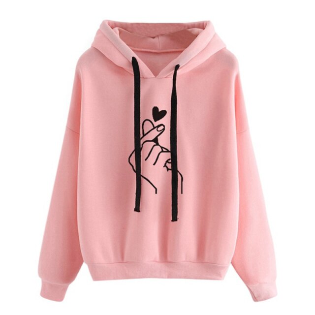 Finger Heart Hoodie