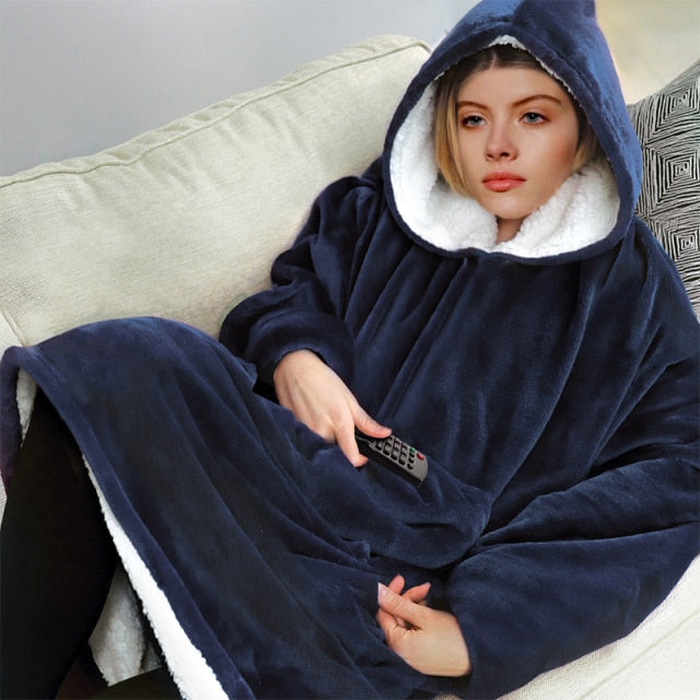 Blanket Oversized Hoodie For Women