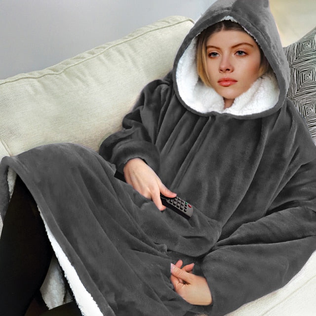 Blanket Oversized Hoodie For Women