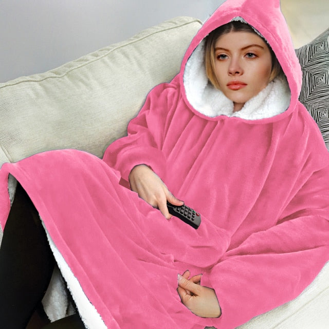 Blanket Oversized Hoodie For Women