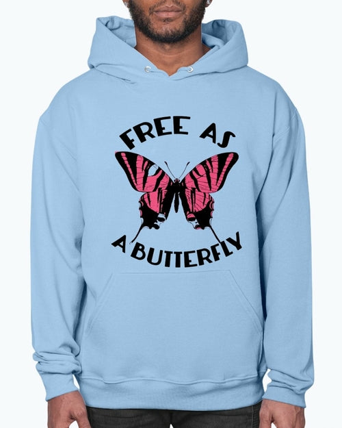 Free as a butterfly Hoodie