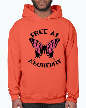 Free as a butterfly Hoodie