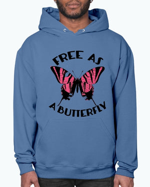 Free as a butterfly Hoodie