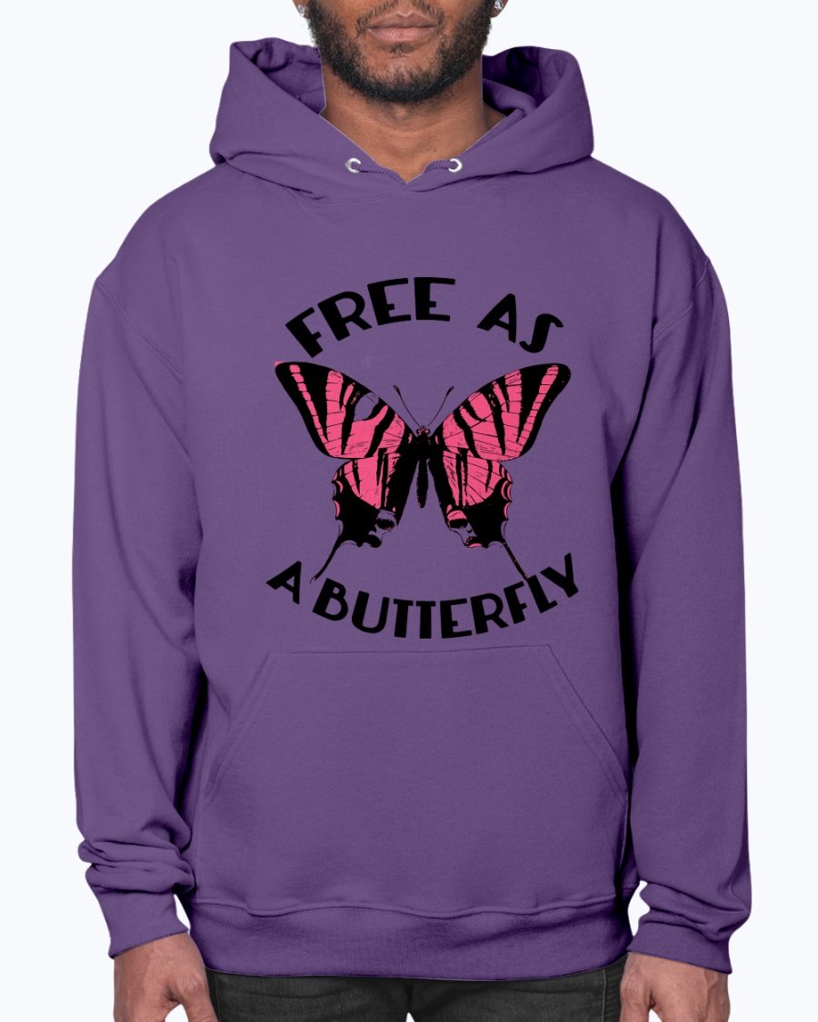 Free as a butterfly Hoodie