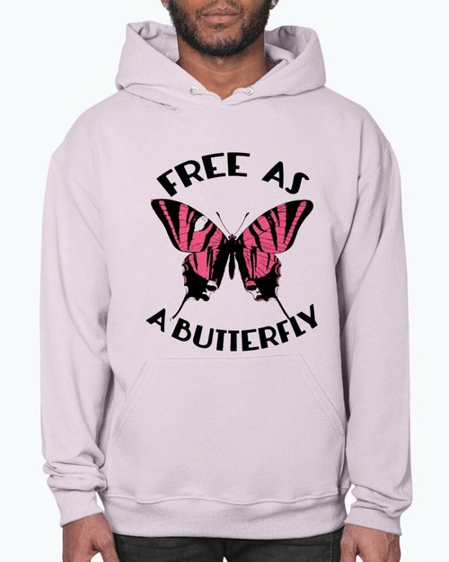 Free as a butterfly Hoodie